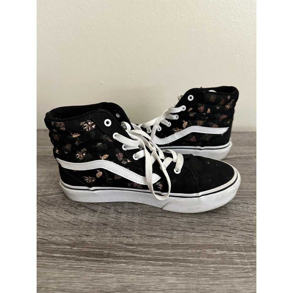 Vans Sk8 High Top Shoes - Filmore Hi Pia Floral -‎ 721356 Missy Size 4